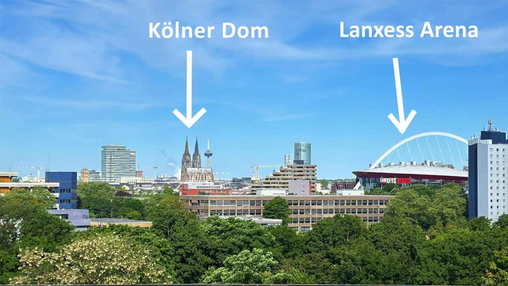 Cologne Fair Apartment With Cathedral View Exterior foto